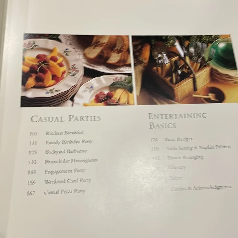 Williams Sonoma Casual Occasions Cookbook revised edition